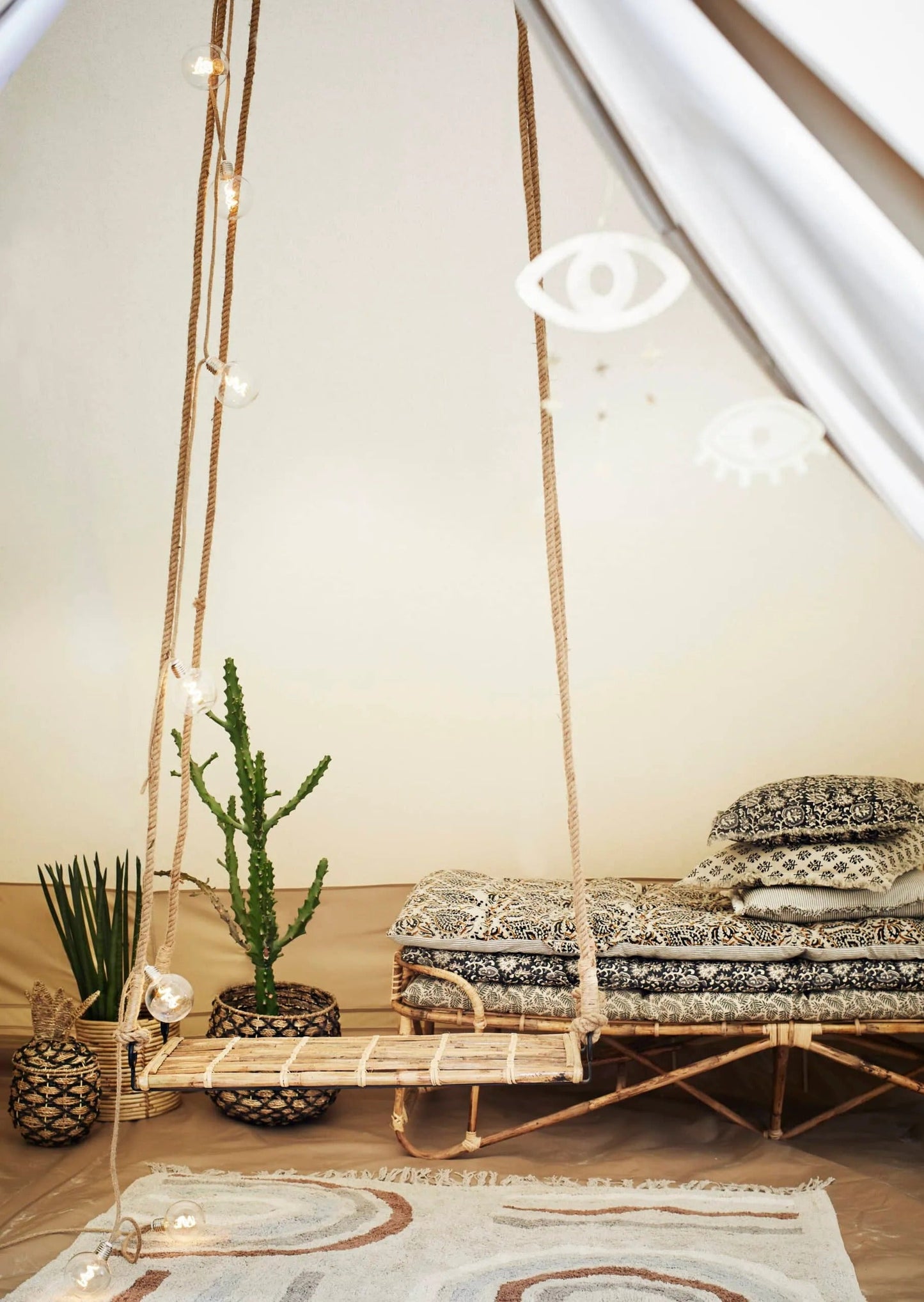 BALANCOIRE BAMBOO MOBILIER MADAM STOLTZ