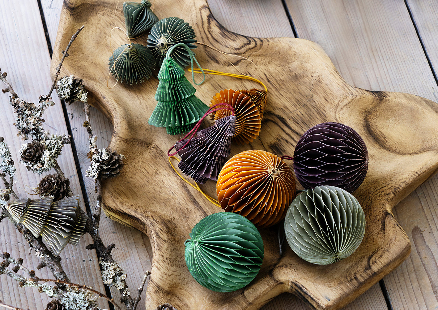 ORNEMENT PAPIER GLITTER MADAM STOLTZ