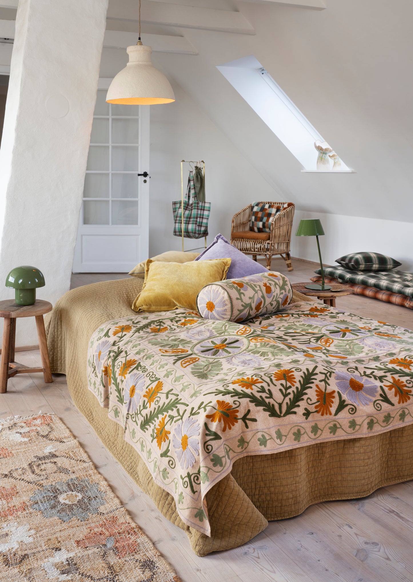 PLAID BRODE SUZANI 130X180 MADAM STOLTZ