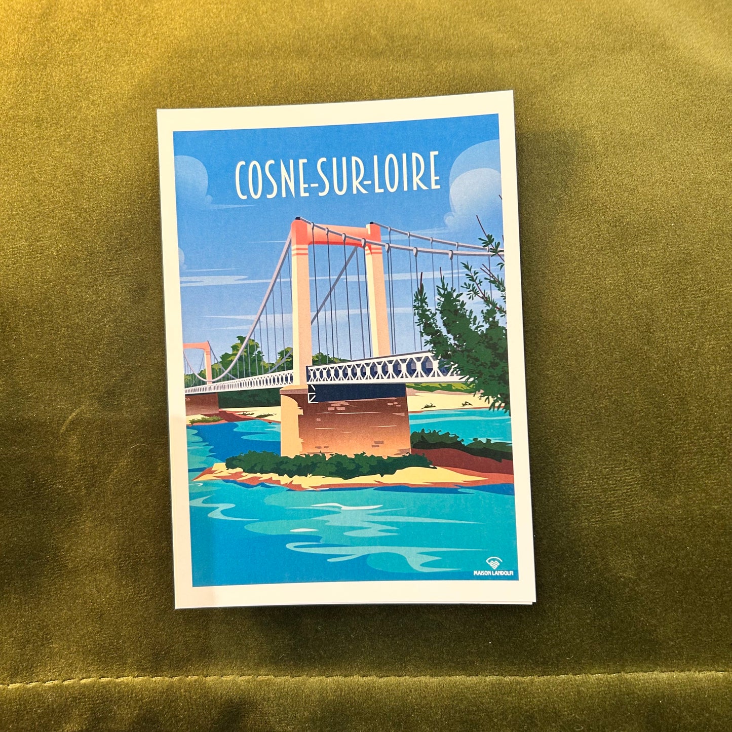 CARTE POSTALE COSNE SUR LOIRE MAISON LANDOLFI