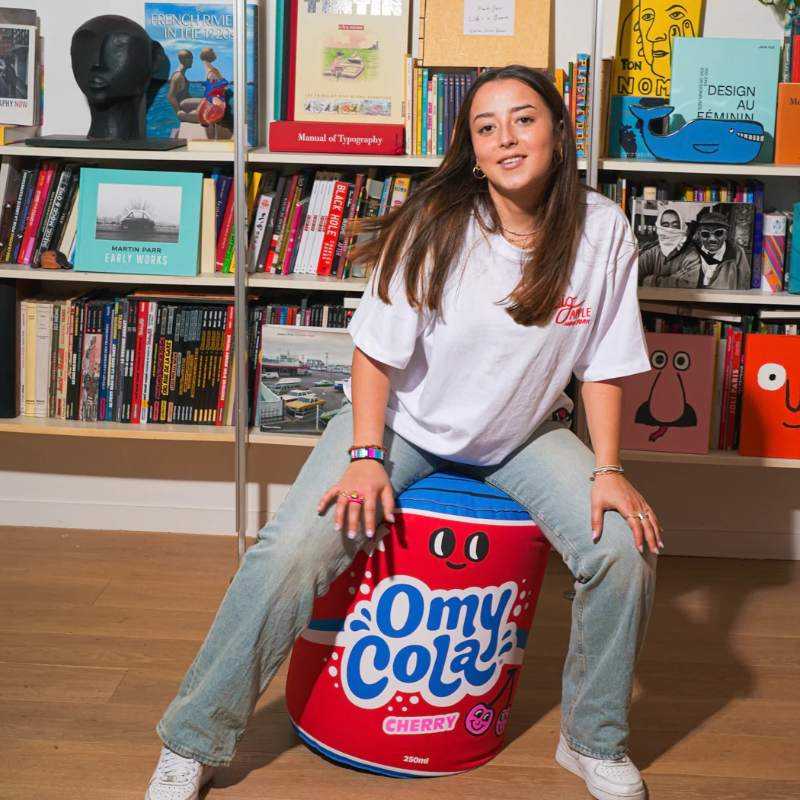 COUSSIN GONFLABLE COLA COUSSIN OMY