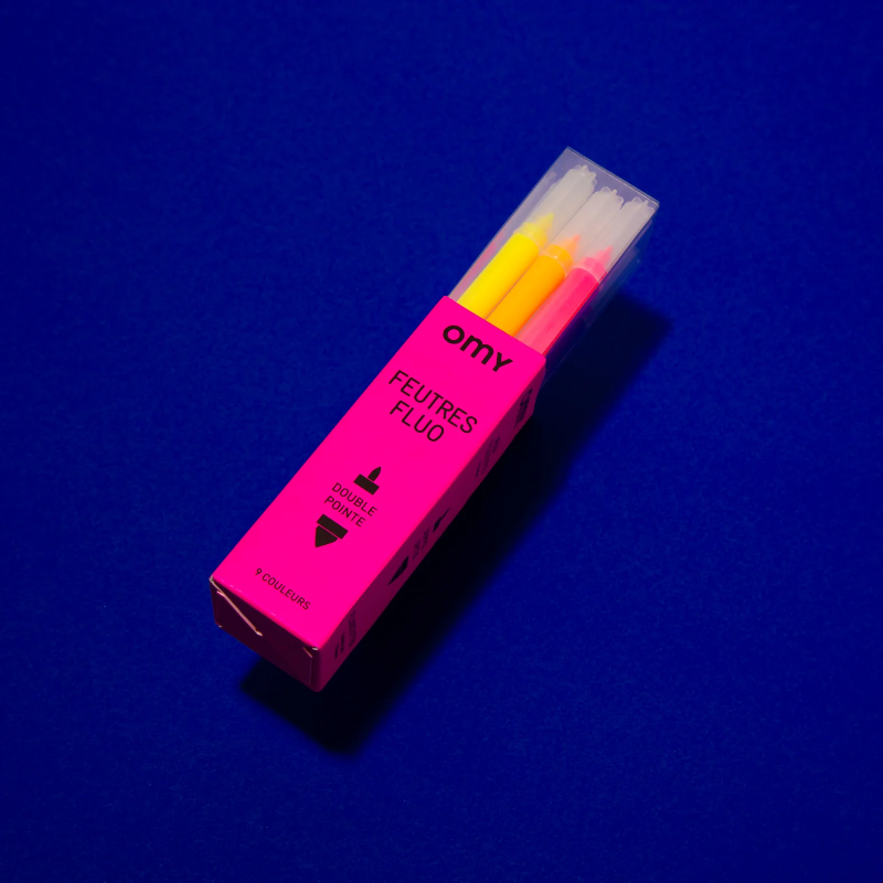 FEUTRES FLUO PAPETERIE OMY