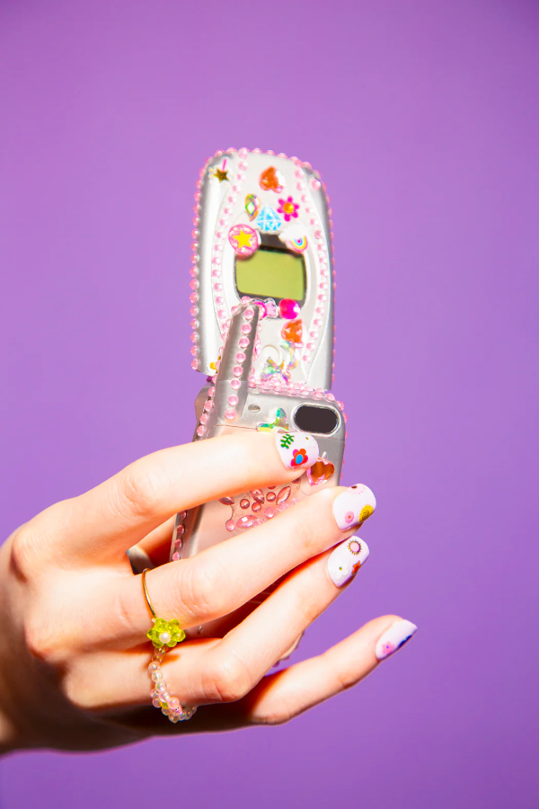 NAIL ART FLOWER JEUX OMY