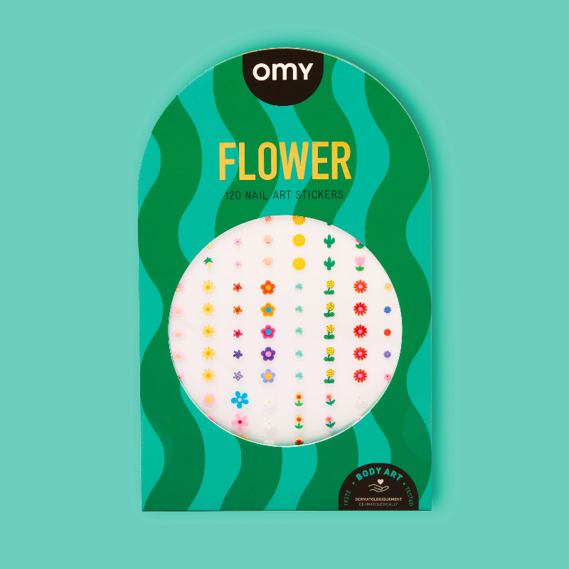 NAIL ART FLOWER JEUX OMY