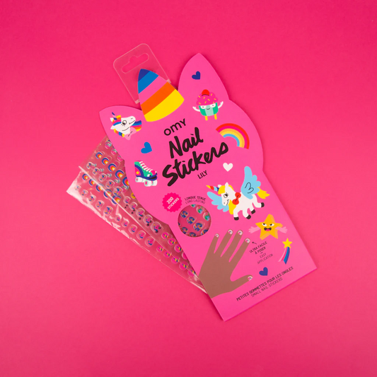 NAIL ART LILY JEUX OMY