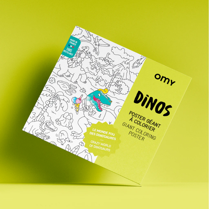 POSTER GEANT DINOS AFFICHE OMY