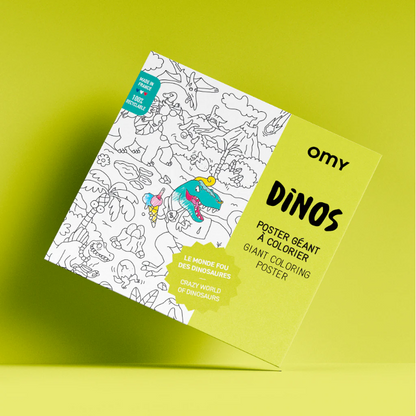 POSTER GEANT DINOS AFFICHE OMY