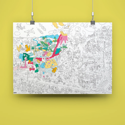 POSTER GEANT DINOS AFFICHE OMY