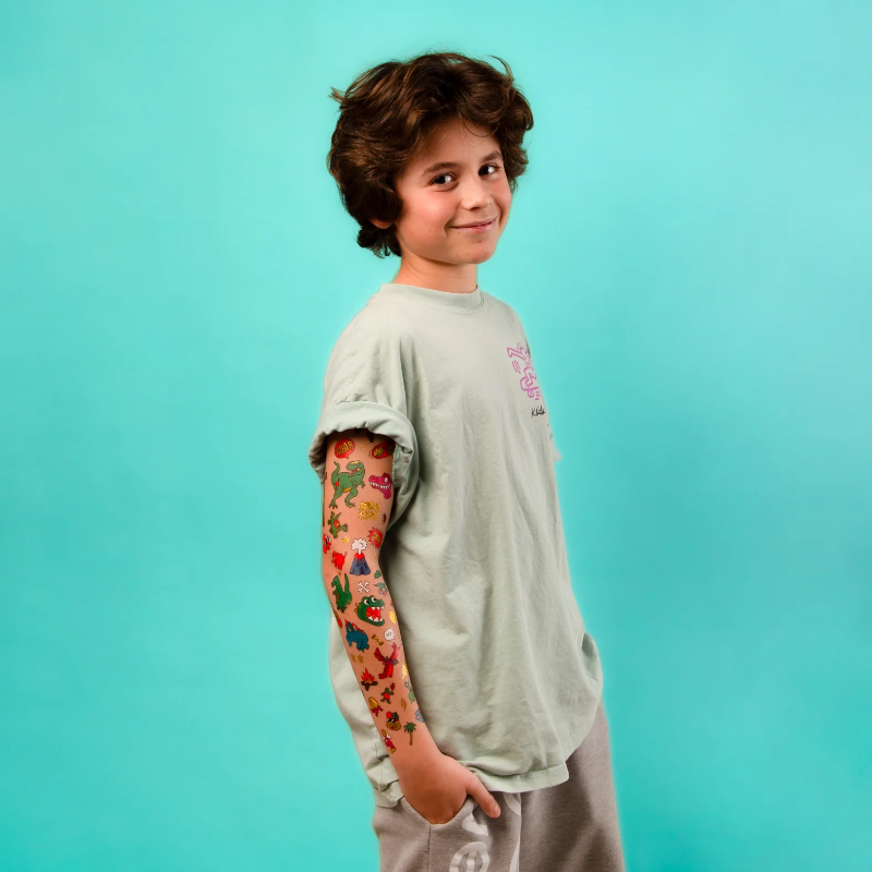 TATTOOS DINOS JEUX OMY