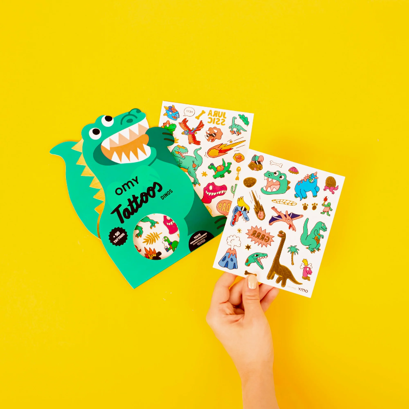 TATTOOS DINOS JEUX OMY