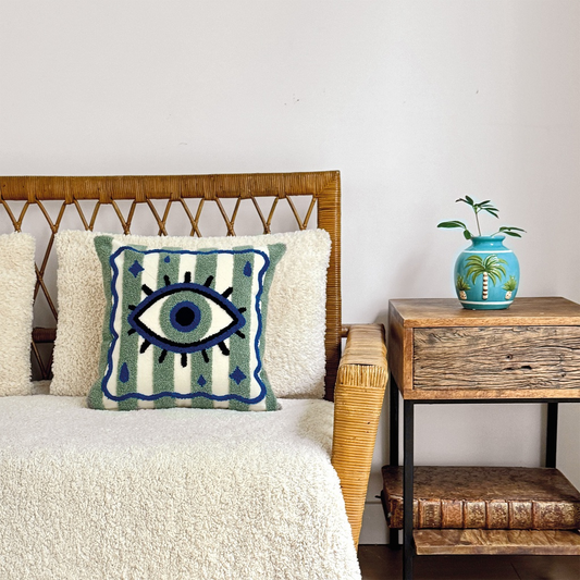 COUSSIN OEIL BLEU OPJET