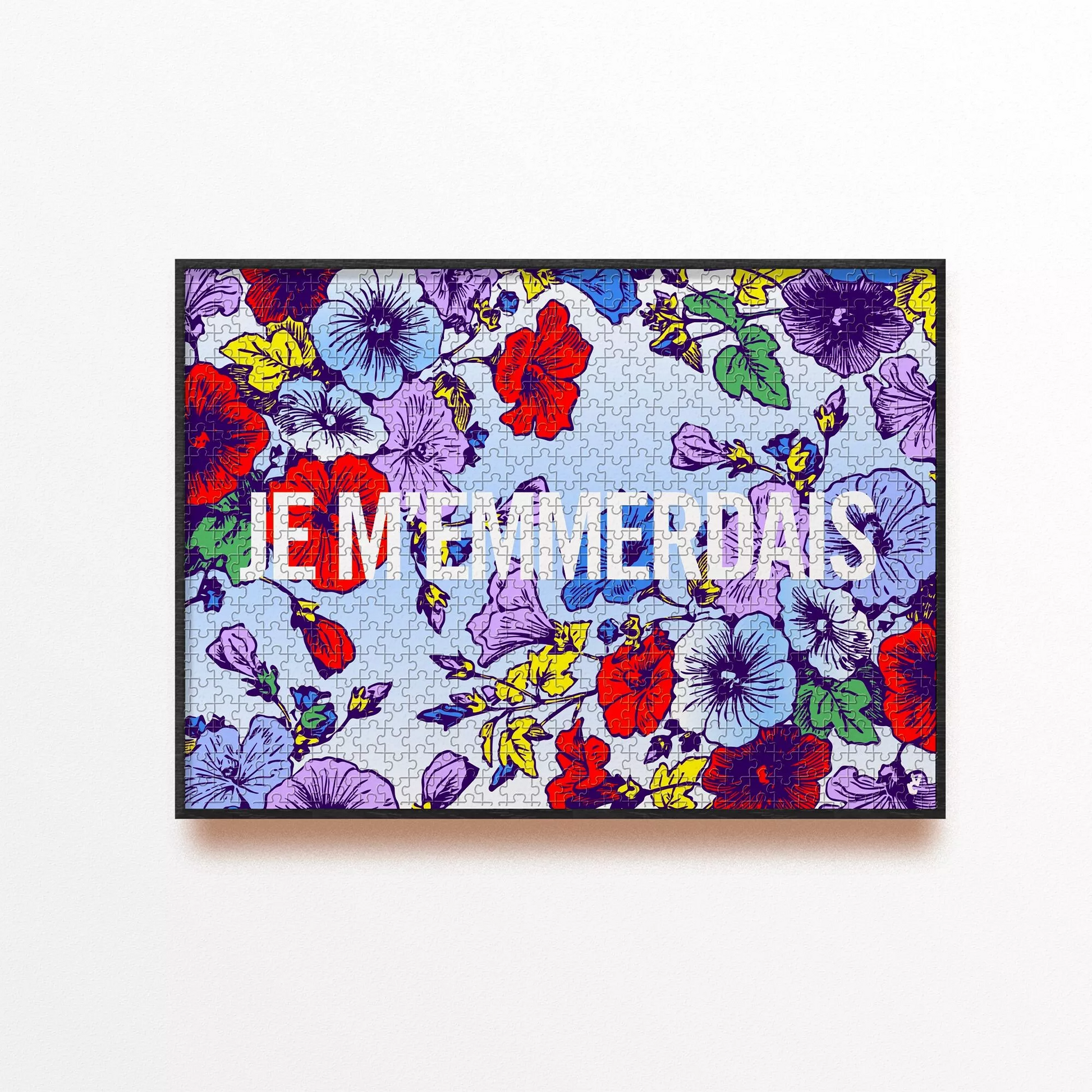 PUZZLE JE M EMMERDAIS GRAVE PIECE AND LOVE