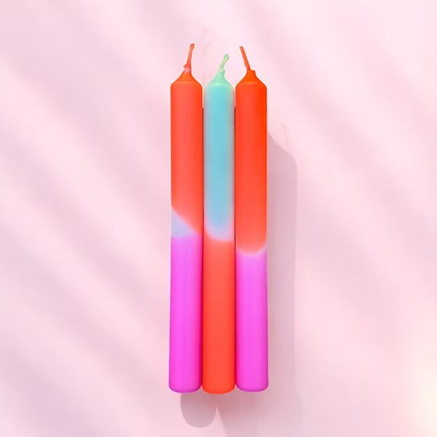 DIP DYE NEON APPLE CRISP BOUGIE PINK STORIES