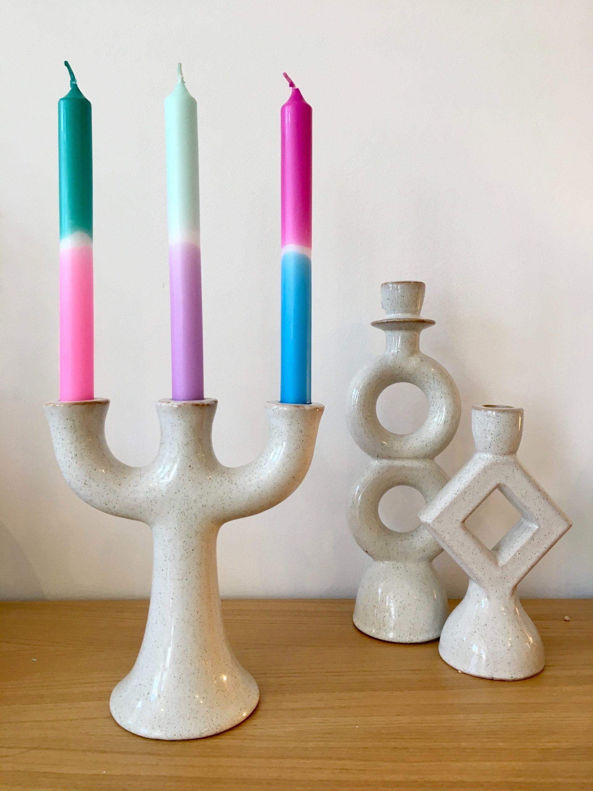 DIP DYE NEON BOUGIE PINK STORIES