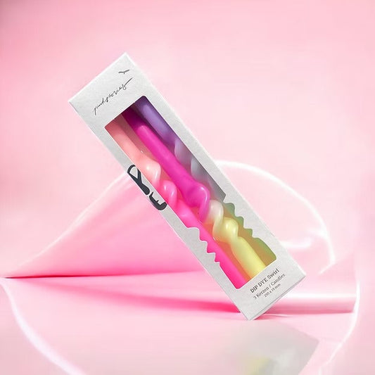 DIP DYE SWIRL BOUGIE PINK STORIES