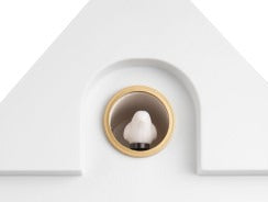 HORLOGE MODERN CUCKOO DECORATION MURALE PRESENT TIME