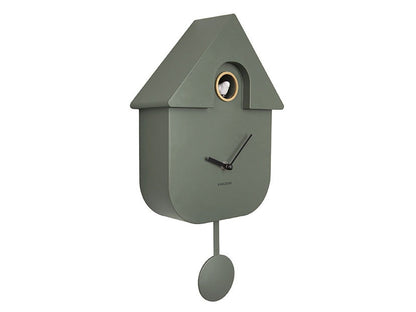HORLOGE MODERN CUCKOO DECORATION MURALE PRESENT TIME