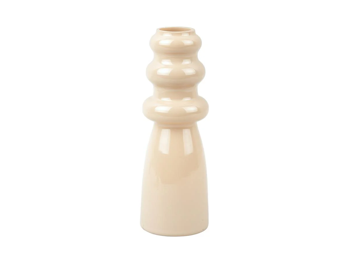 VASE BOTTLE BEIGE VASE / CACHE POT PRESENT TIME