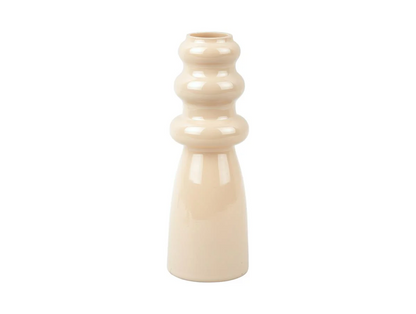 VASE BOTTLE BEIGE VASE / CACHE POT PRESENT TIME