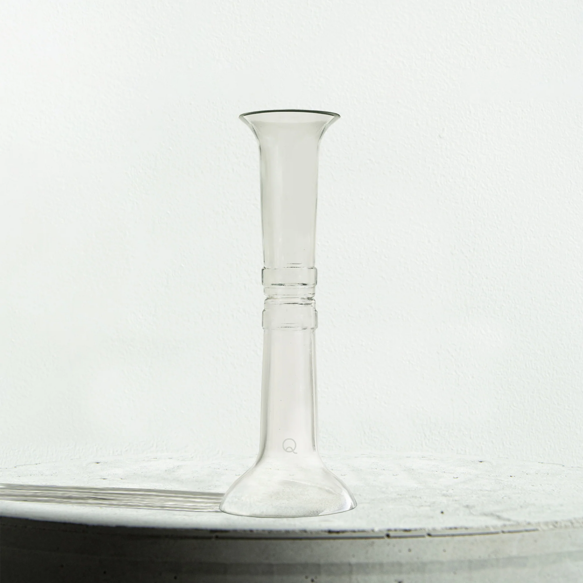 CHANDELIER MEDIUM Q DE BOUTEILLES BLANC