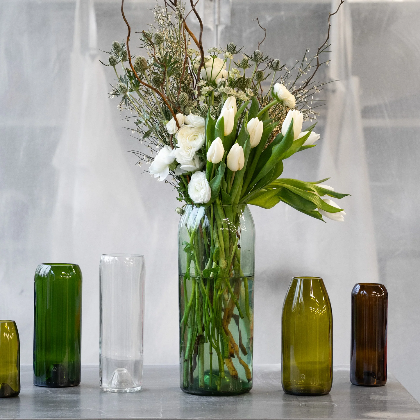 VASE MATHUSALEM COGNAC Q DE BOUTEILLES