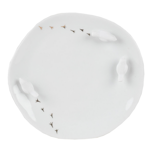 ASSIETTE CONTES PORCELAINE OISEAUX RADER
