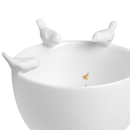 HISTOIRES PORCELAINE OISEAUX RADER