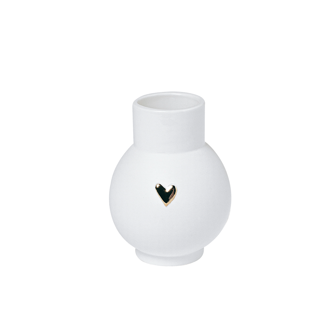 MINI VASE BOULE COEUR VASE / CACHE POT RADER