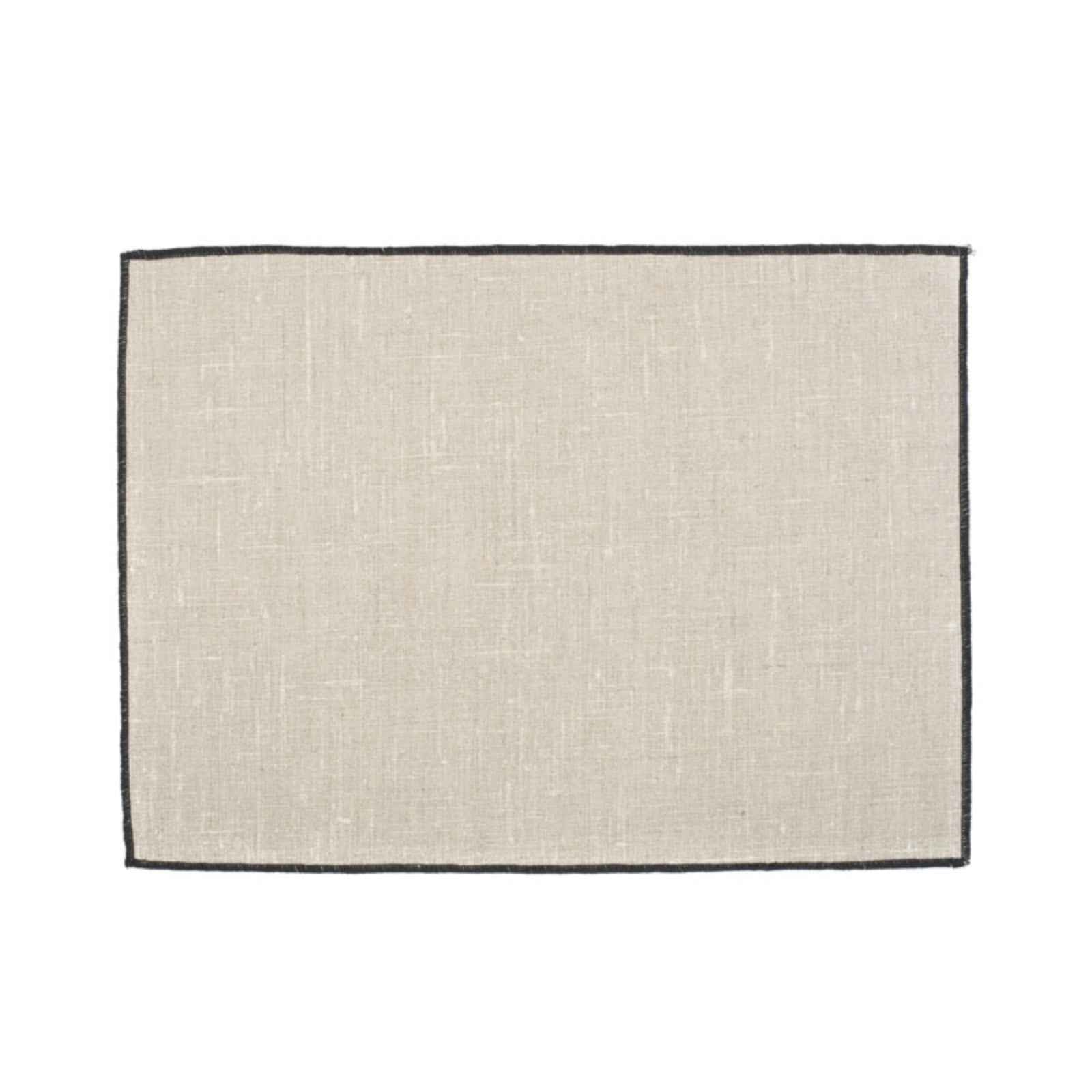 2 SETS DE TABLE BORGO 35X48 HAOMY NATUREL