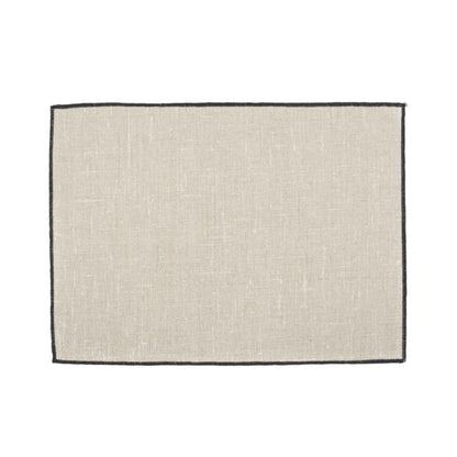 2 SETS DE TABLE BORGO 35X48 HAOMY NATUREL