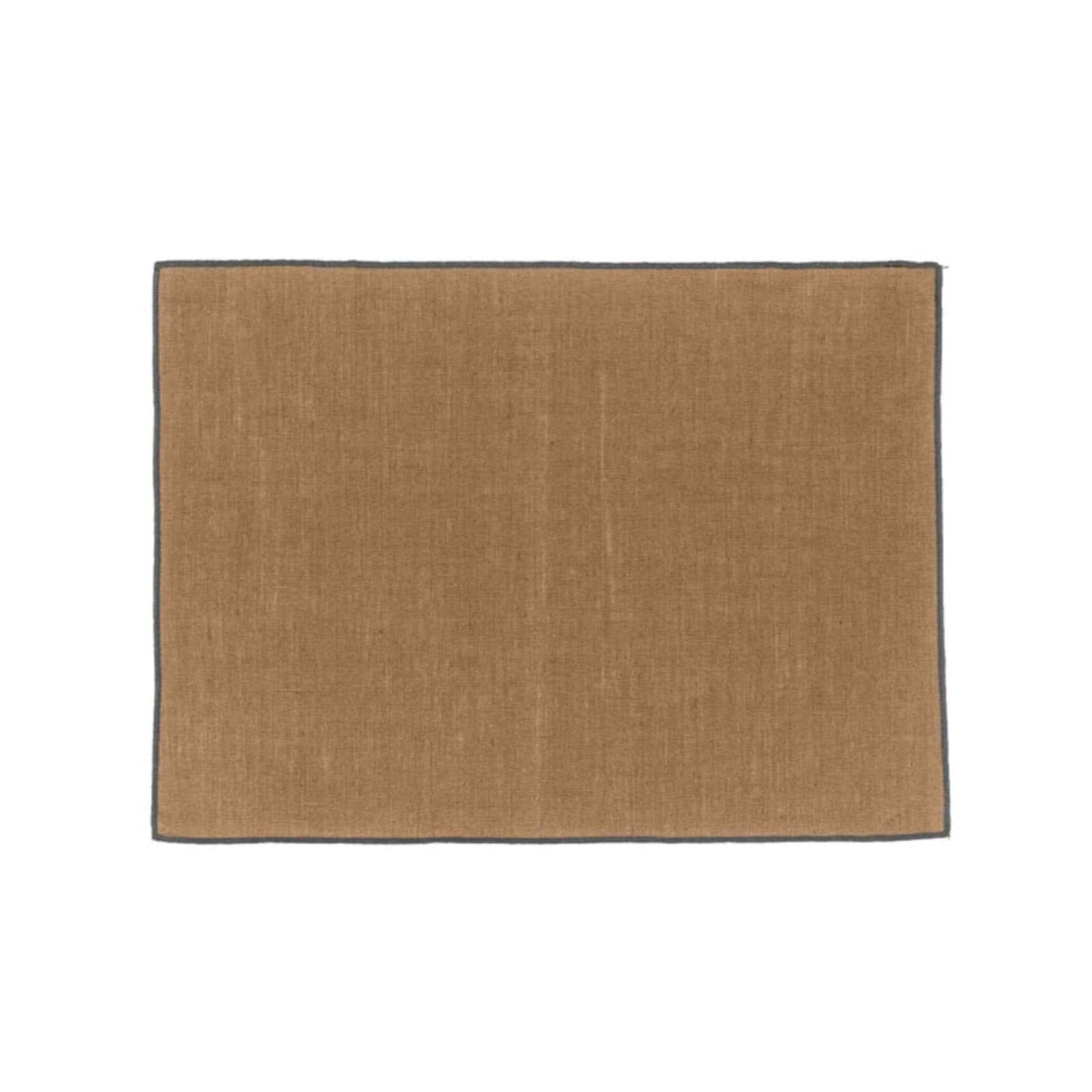 2 SETS DE TABLE BORGO 35X48 HAOMY TABAC