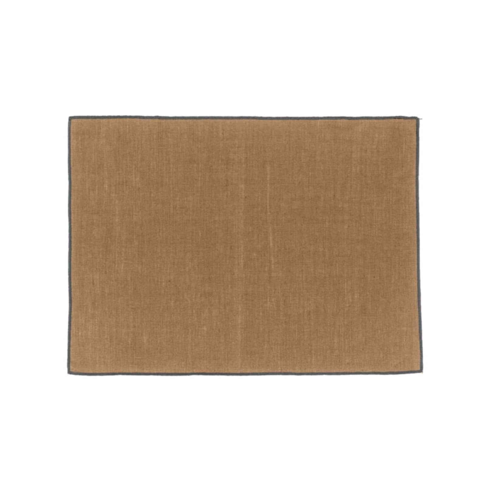 2 SETS DE TABLE BORGO 35X48 HAOMY TABAC