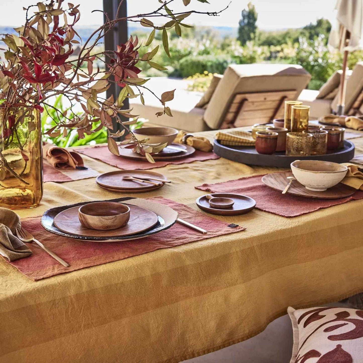 2 SETS DE TABLE BORGO 35X48 HAOMY