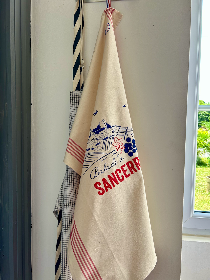 TORCHON SANCERRE LINGE DE MAISON TISSAGE DE L'OUEST