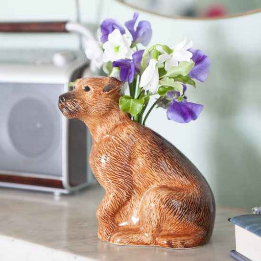 VASE BORDER TERRIER QUAIL