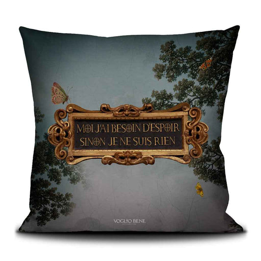Coussin velours 50x50 cm – ESPOIR COUSSIN VOGLIO BENE
