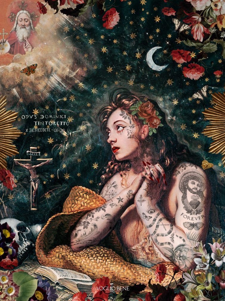 Marie Madeleine affiche A3 VOGLIO BENE