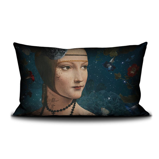 CECILIA coussin 40cm x 65cm VOGLIO BENE