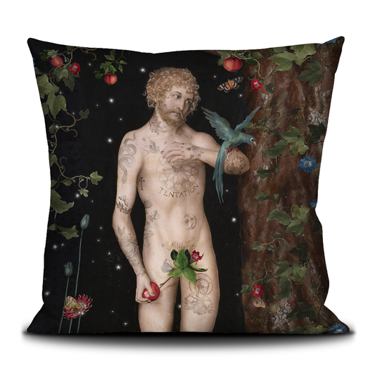ADAM ET EVE coussin 50cm x 50cm VOGLIO BENE