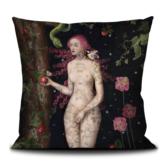 ADAM ET EVE coussin 50cm x 50cm VOGLIO BENE