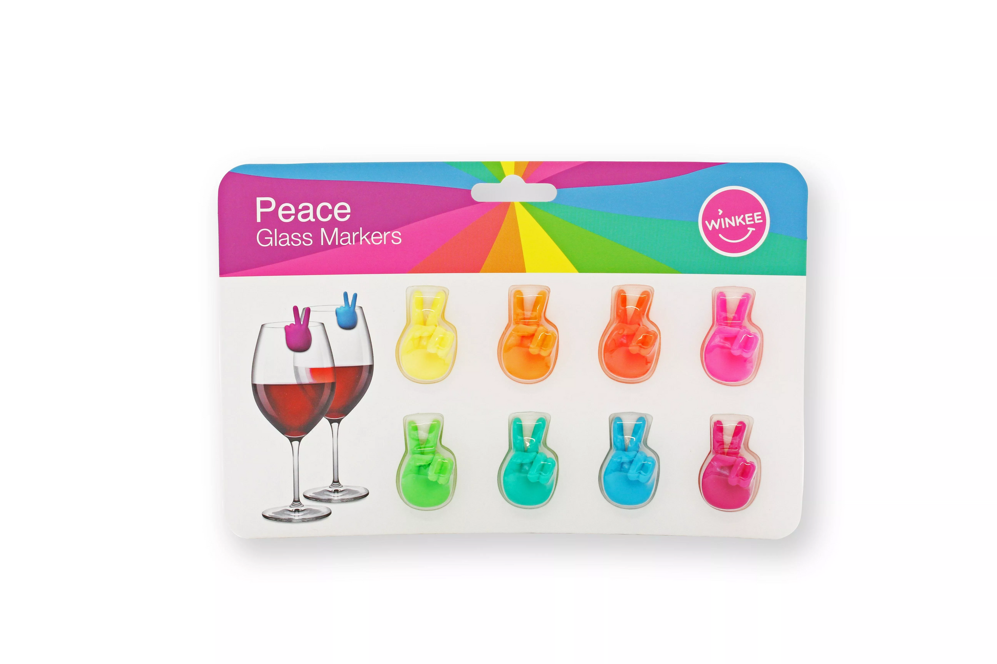 MARQUES VERRES PEACE ART DE LA TABLE WINKEE