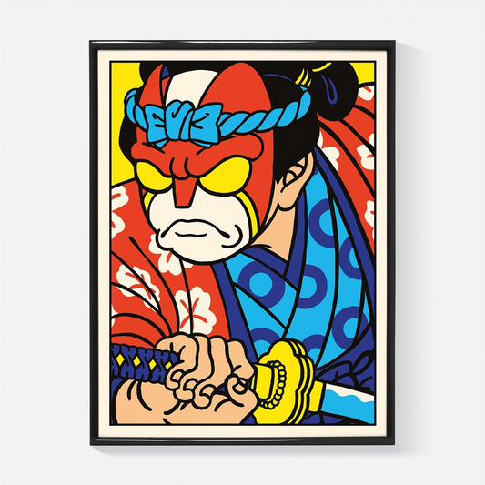 AFFICHE "JUSTICE KUN" 30cm x 40cm yeaaah studio